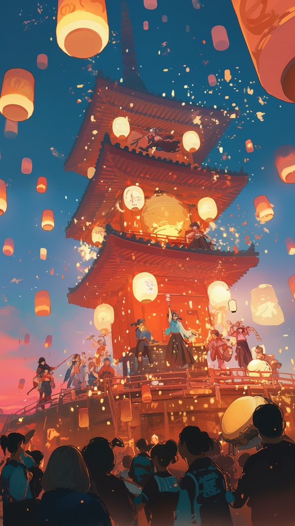 宵祭の楼閣 – Tower of the Night Festival