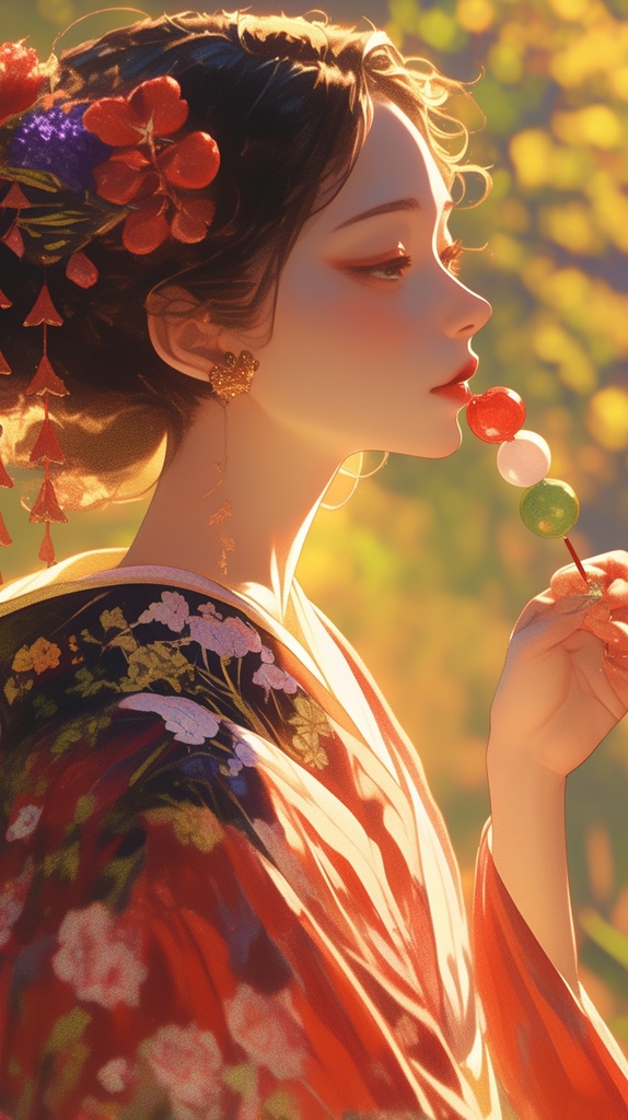 花影と甘味 – Blossoms and Sweet Shadows
