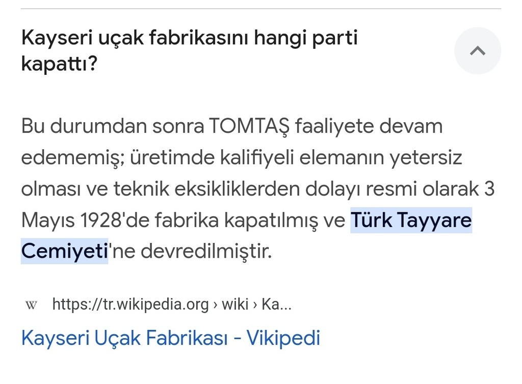 Uçak fabrikaları ne zaman kapatıldı? Kim kapattı? Neden kapandı?