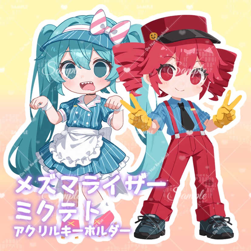 メズマライザー ミクテト アクリルキーホルダー