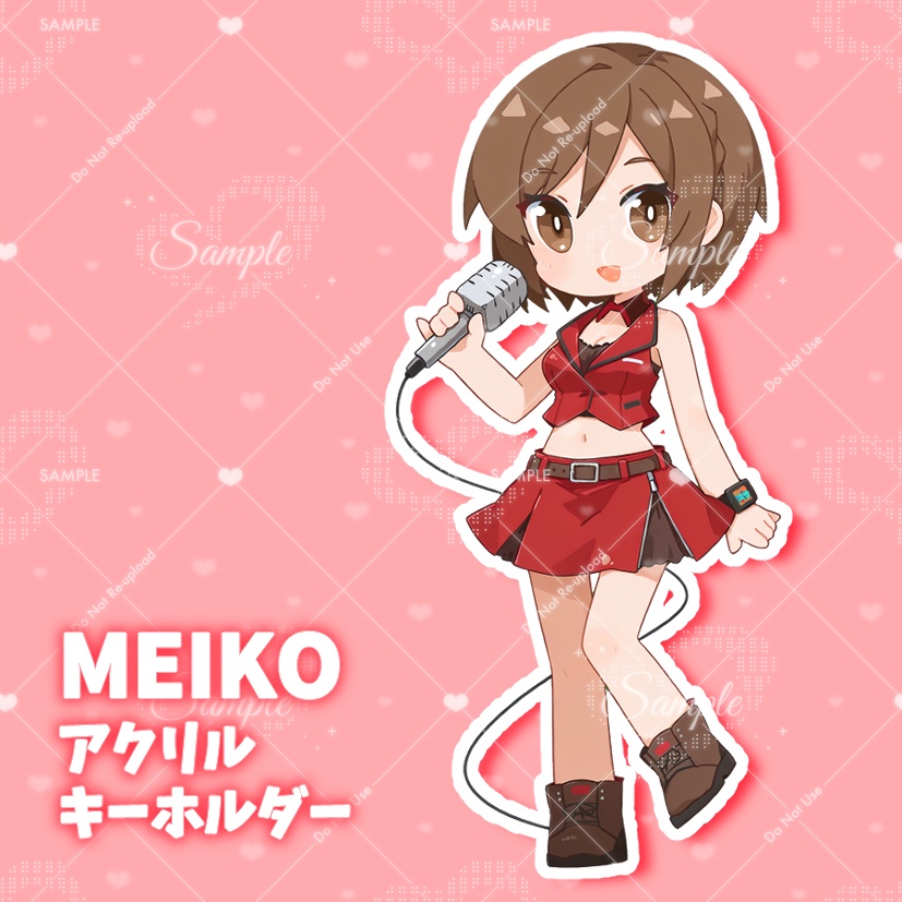 MEIKO アクリルキーホルダー