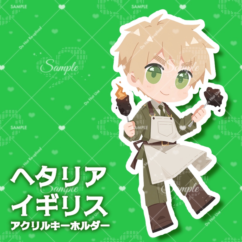 ヘタリア イギリス アクリルキーホルダー