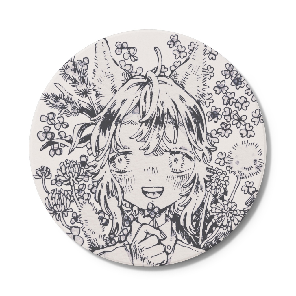 【コースター】猫耳兄弟・夏草