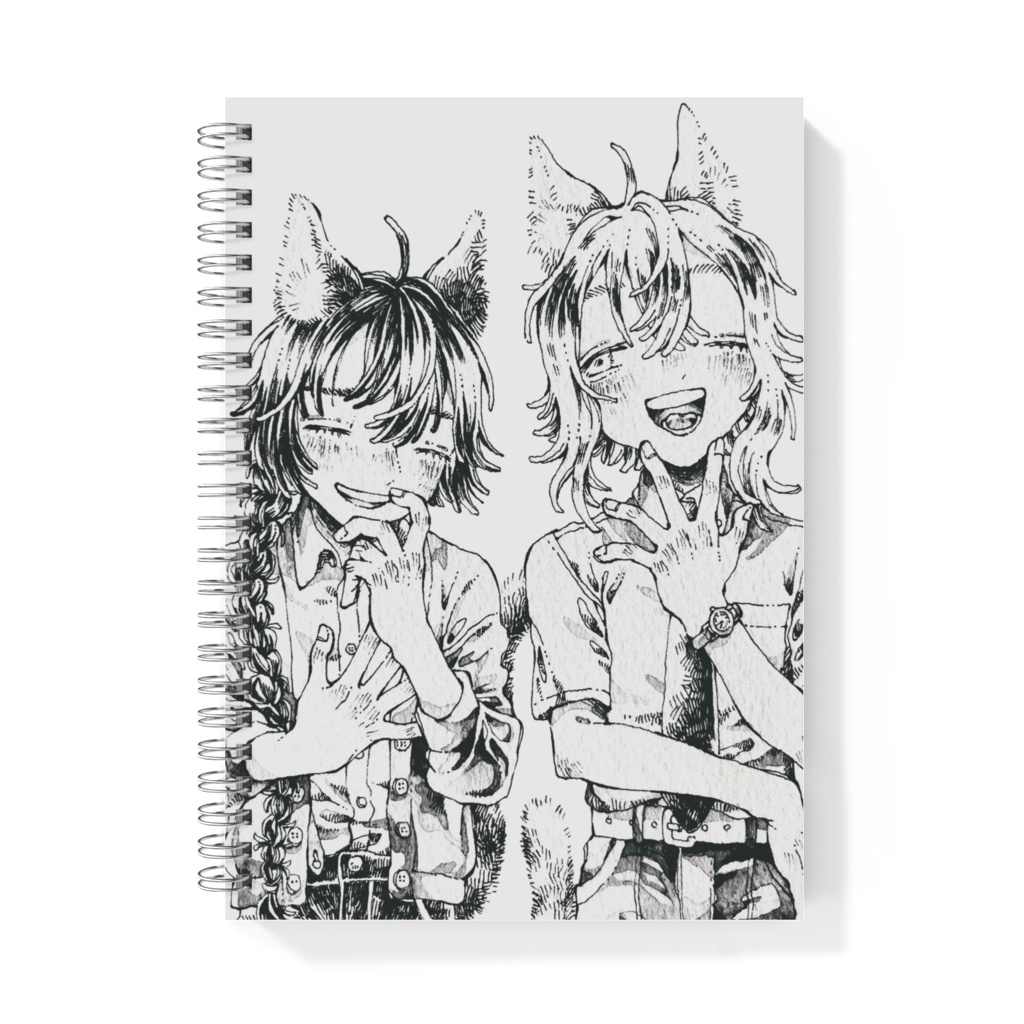 【リングノート】猫耳兄弟・笑い声