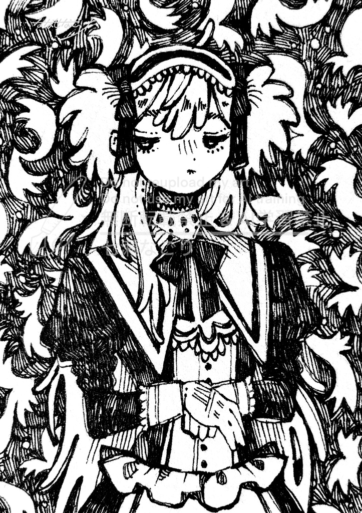 【原画】クラシカルメイド・あの子