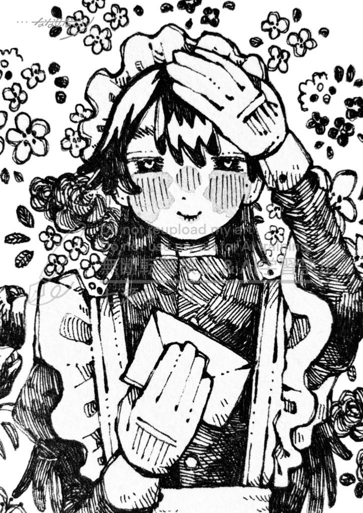 【原画】心の準備・メイドくん