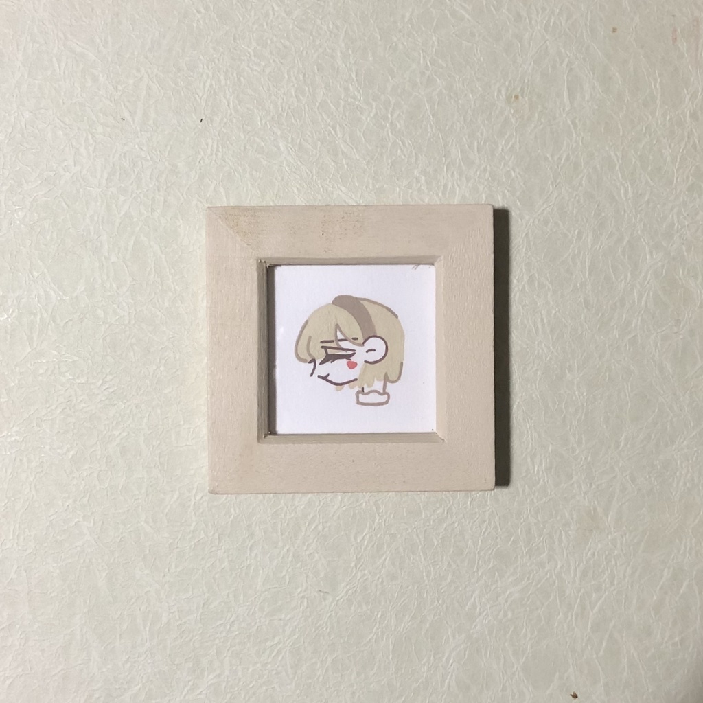 ミニ原画/ミルクギモーヴ/アナログイラスト
