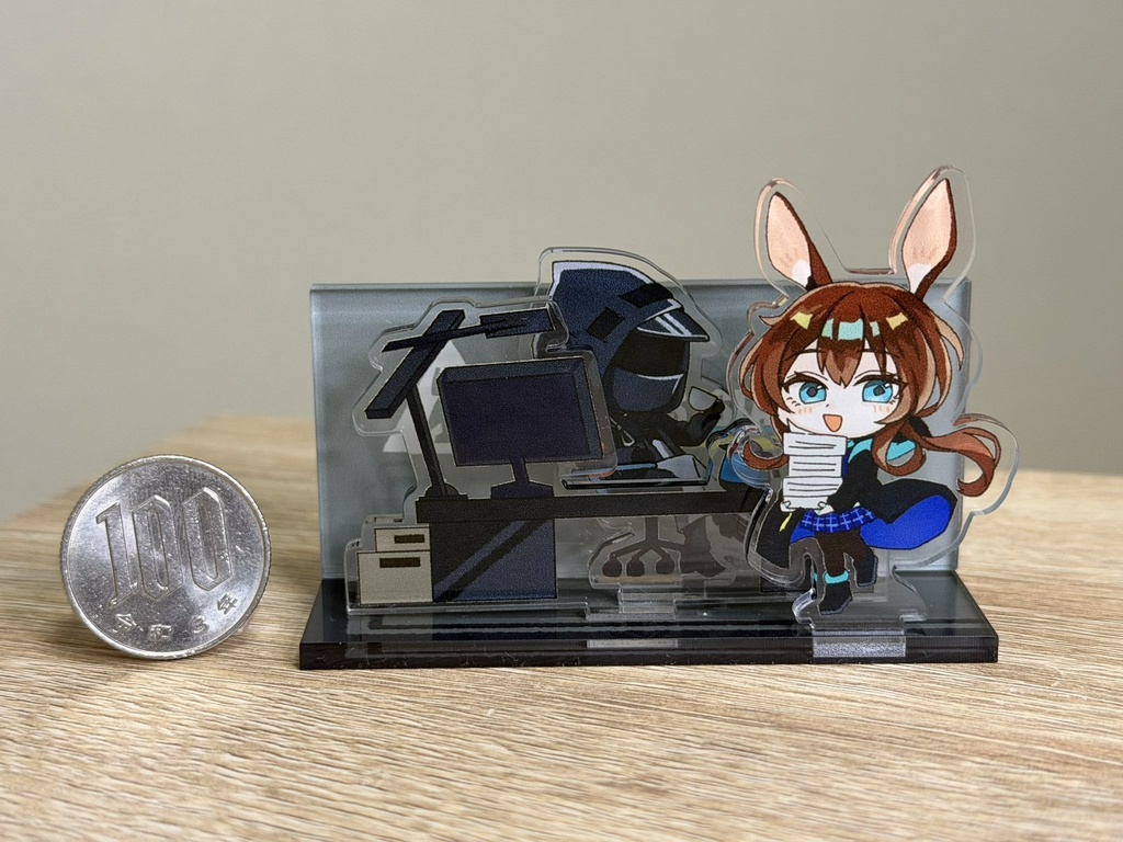 アクリルジオラマ「ドクターの執務室」