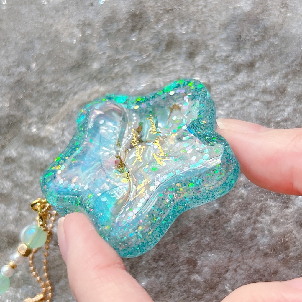 星型シャカシャカシェイカー(グリーン)