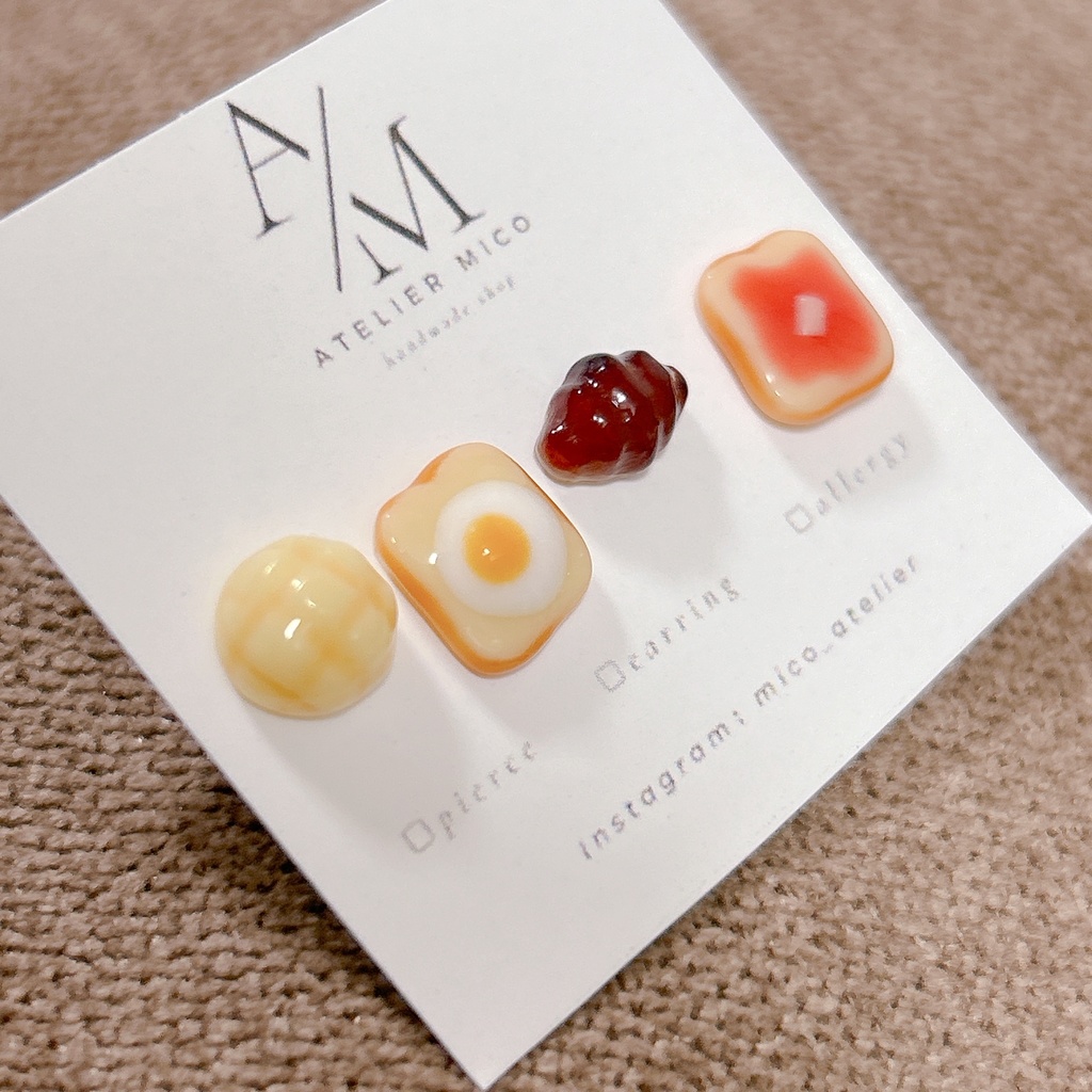 人気のチビパンピアス4種セット