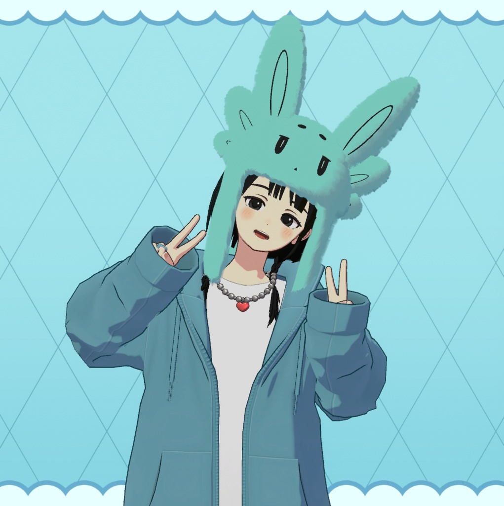 【MA対応】もふむる帽子【のびる!ゆれる!】