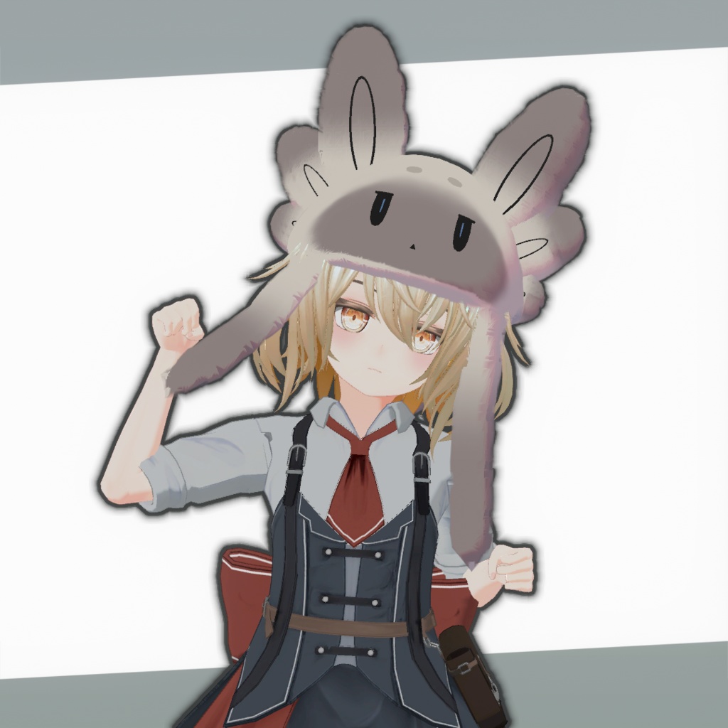 【MA対応】もふむる帽子【のびる!ゆれる!】