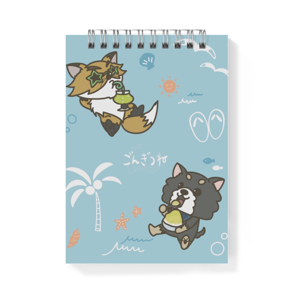 Summer メモ帳　A６サイズ