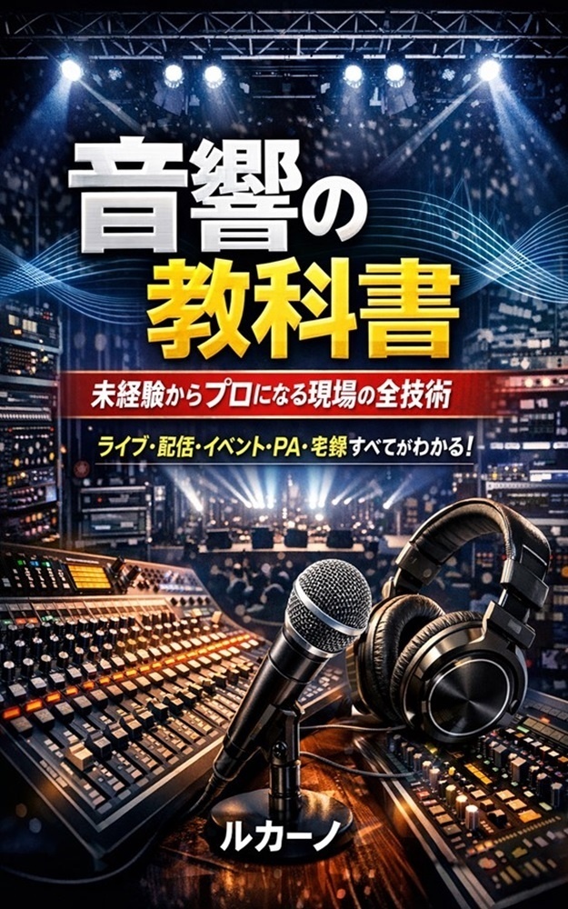 音響の教科書  未経験からプロになる現場の全技術