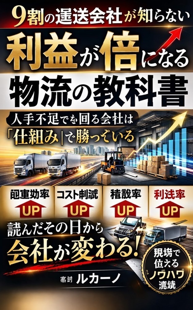9割の運送会社が知らない  利益が倍になる物流の教科書 人手不足でも回る会社は「仕組み」で勝っている