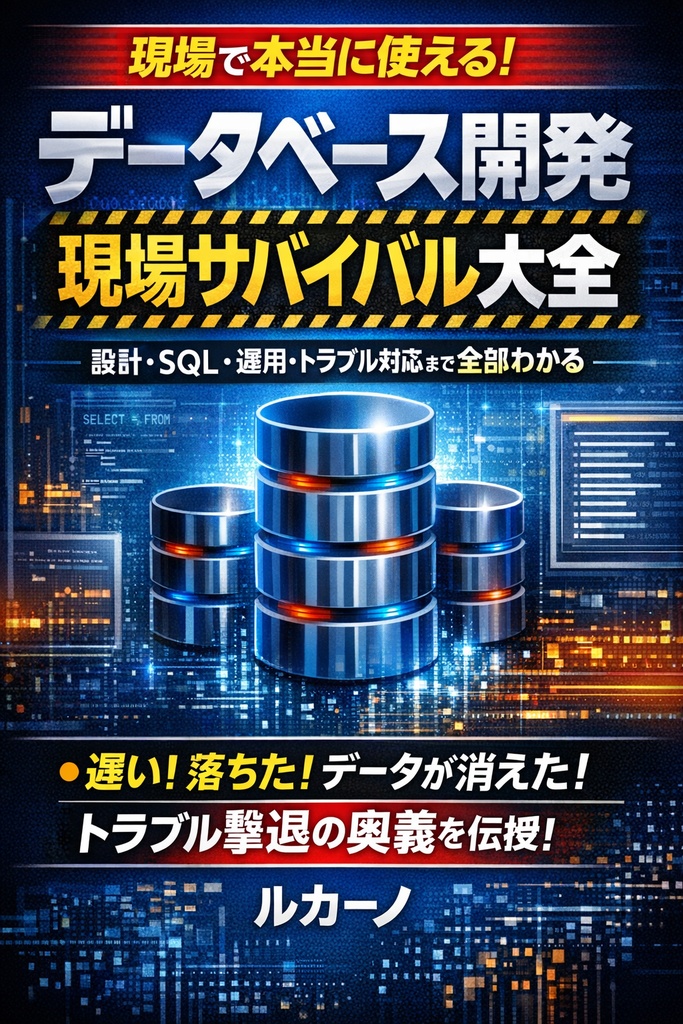 データベース開発   現場サバイバル大全 設計・SQL・運用・トラブル対応まで全部わかる