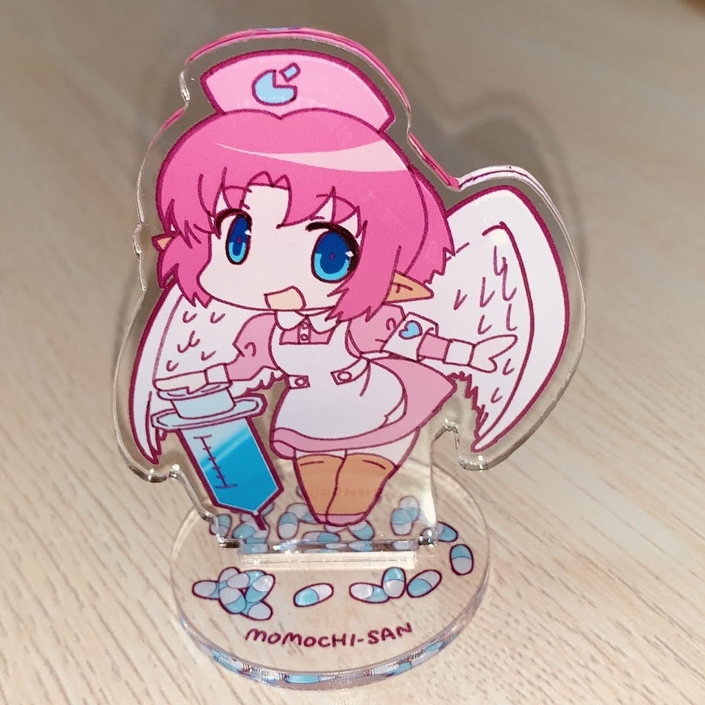 百道さんと注射器アクリルスタンド