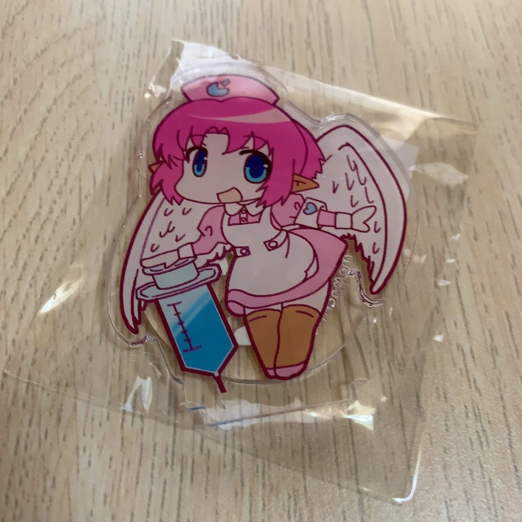 百道さんと注射器アクリルスタンド