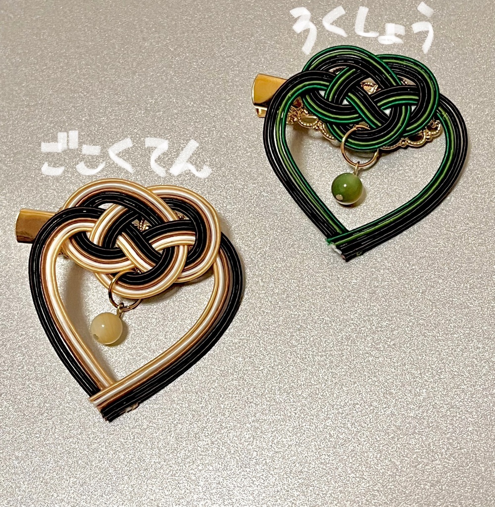 【メルスト】水引ヘアクリップ【和の国+α】