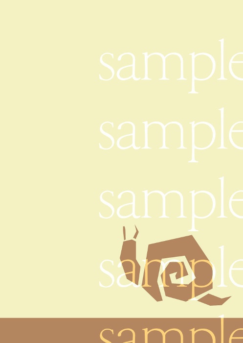 まいまいねじまきブックカバー