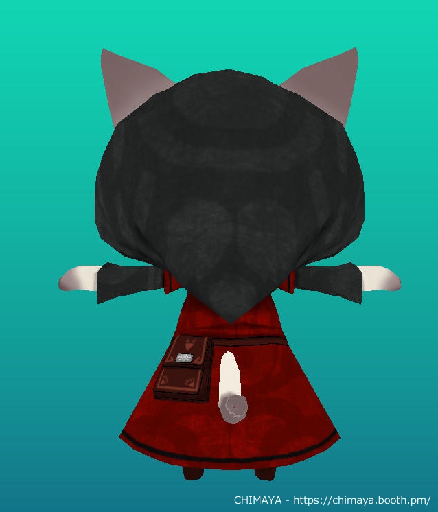 【VRMのみ】NEKO FANTASY 黒魔道士