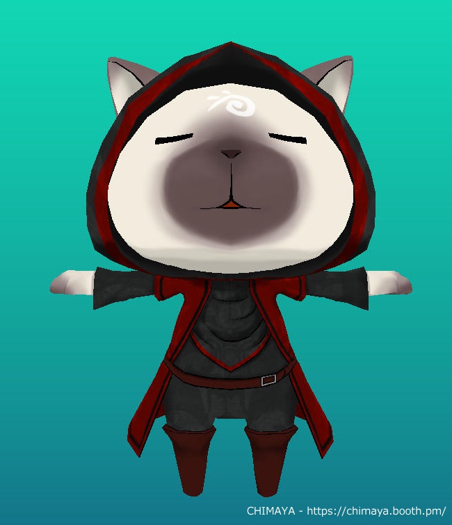 【VRMのみ】NEKO FANTASY 黒魔道士