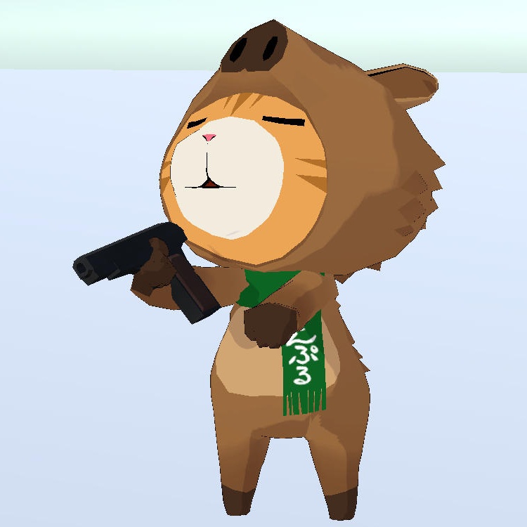 【glb形式】ピストル