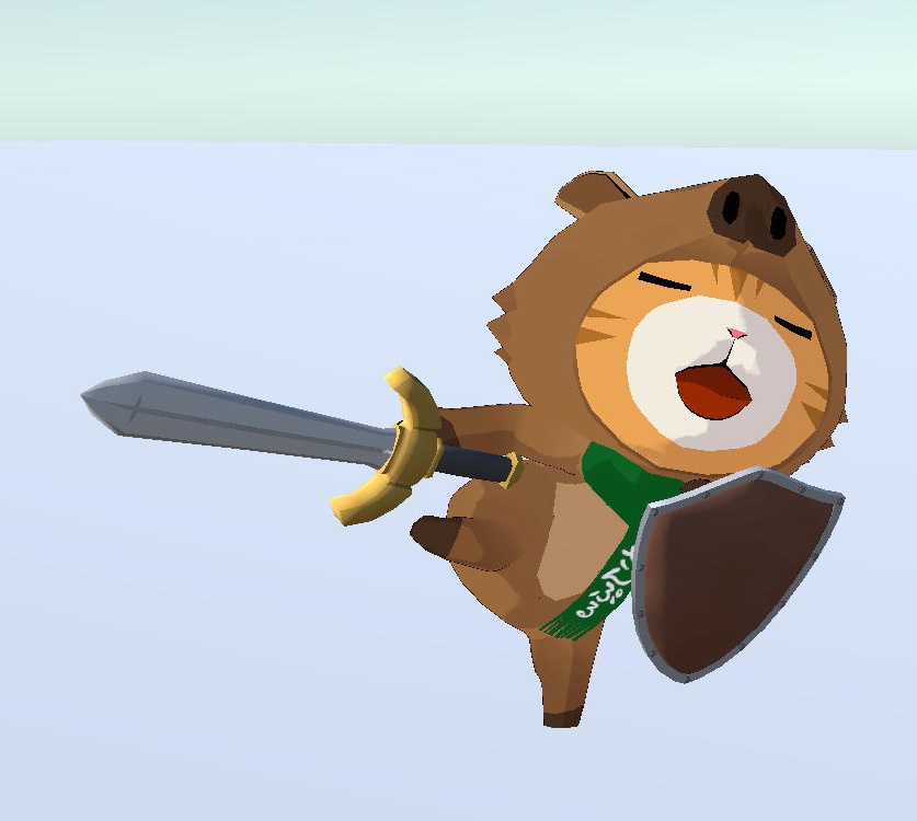 【glb形式】剣と盾