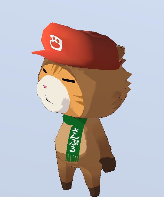 【glb形式】赤い帽子