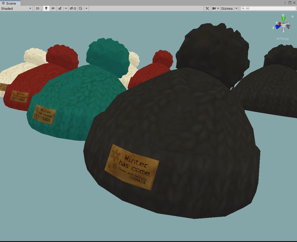 ニット帽子 Winter hat