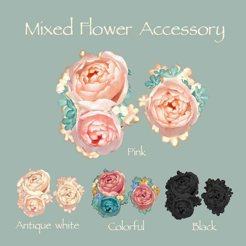 Mixed Flower Accessory