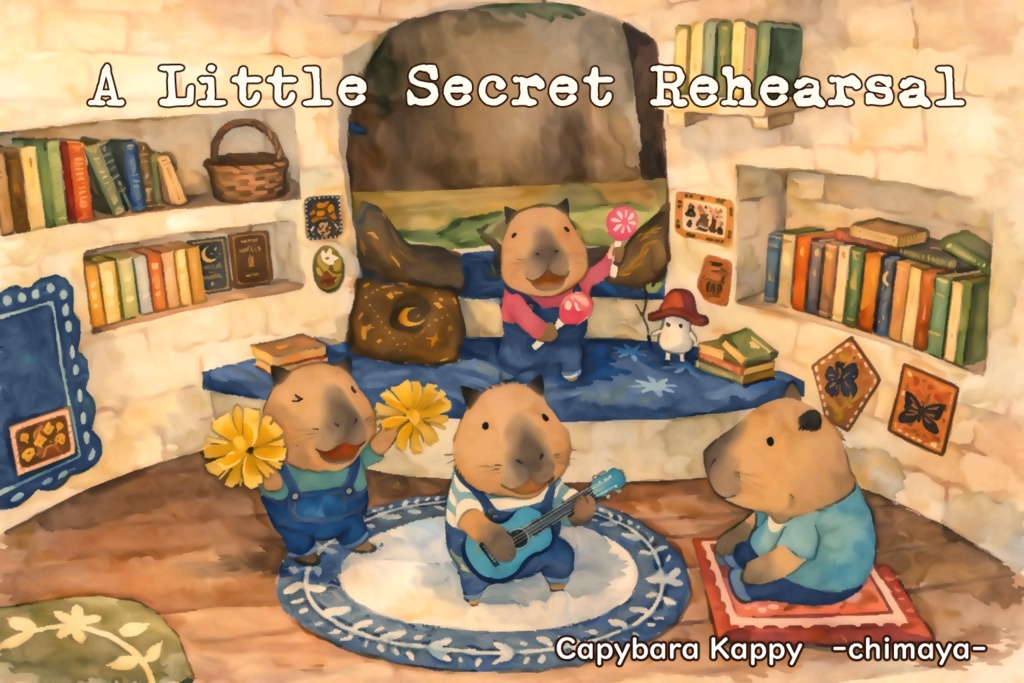 カピバラのかっぴー Ver.3 Capybara Kappy