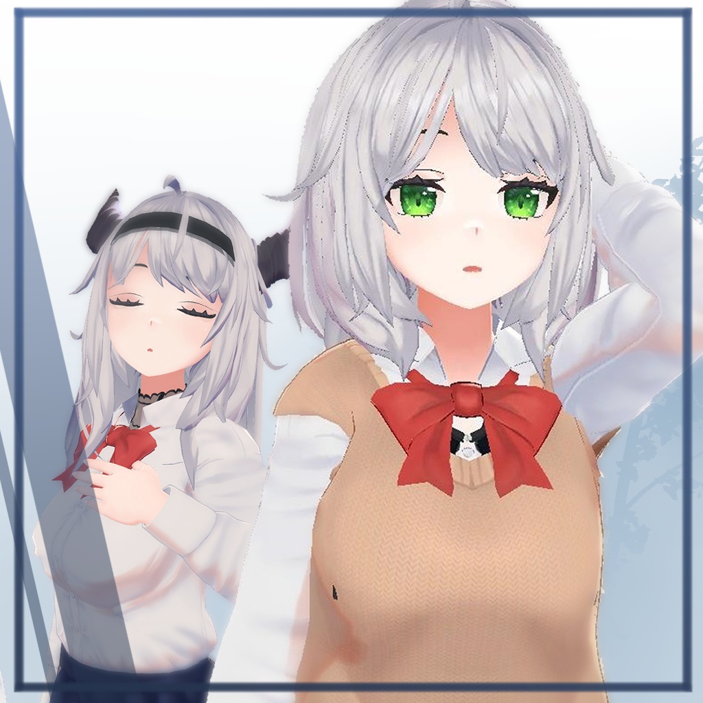 オリジナル3Dモデル「琴音」