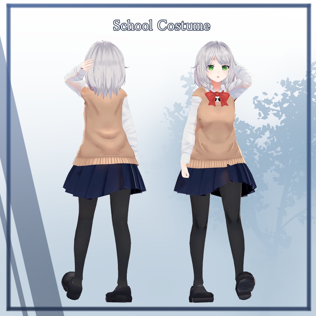 オリジナル3Dモデル「琴音」