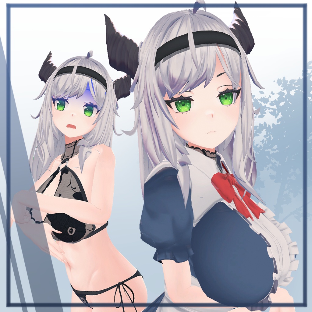 オリジナル3Dモデル「琴音」