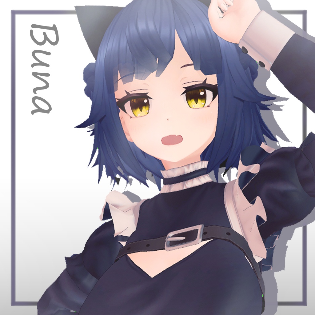 オリジナル3Dモデル「Buna」Ver 1.01