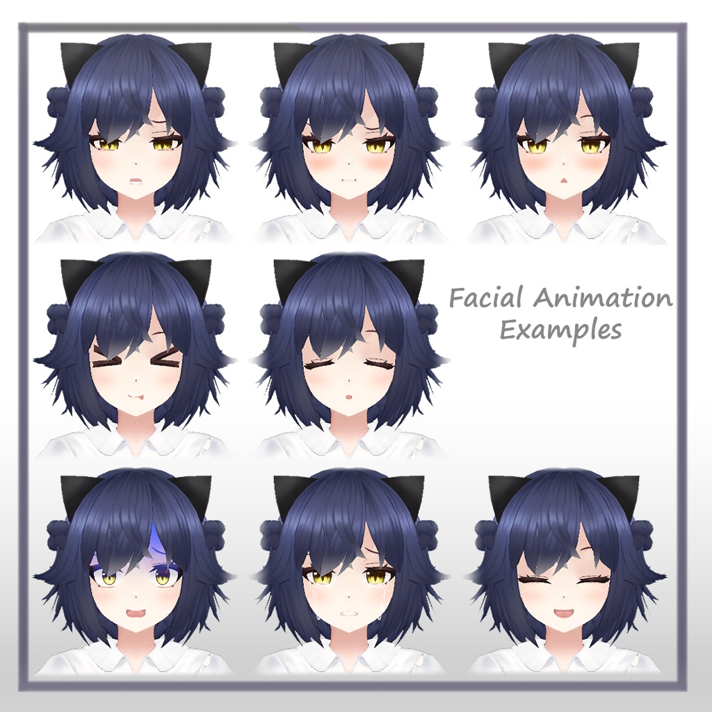 オリジナル3Dモデル「Buna」Ver 1.01