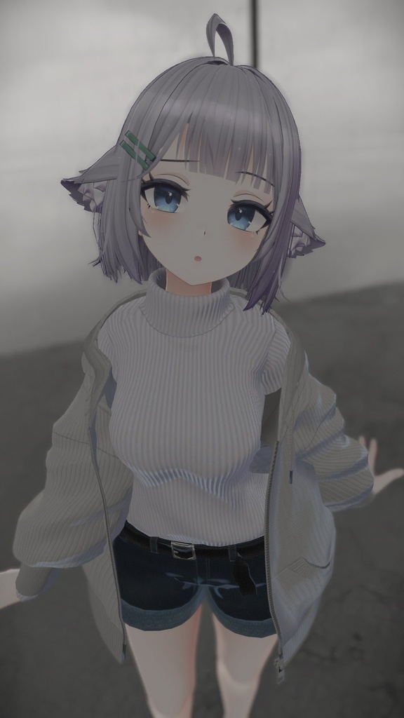 オリジナル3Dモデル「ほのか」ver1.00