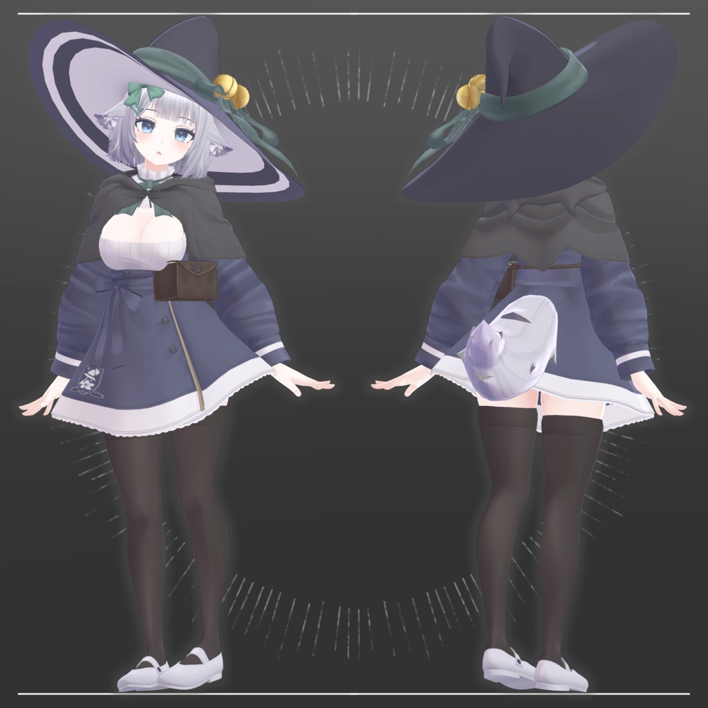 オリジナル3Dモデル「ほのか」ver1.00