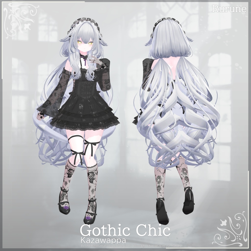 【8アバター対応】 Gothic Chic