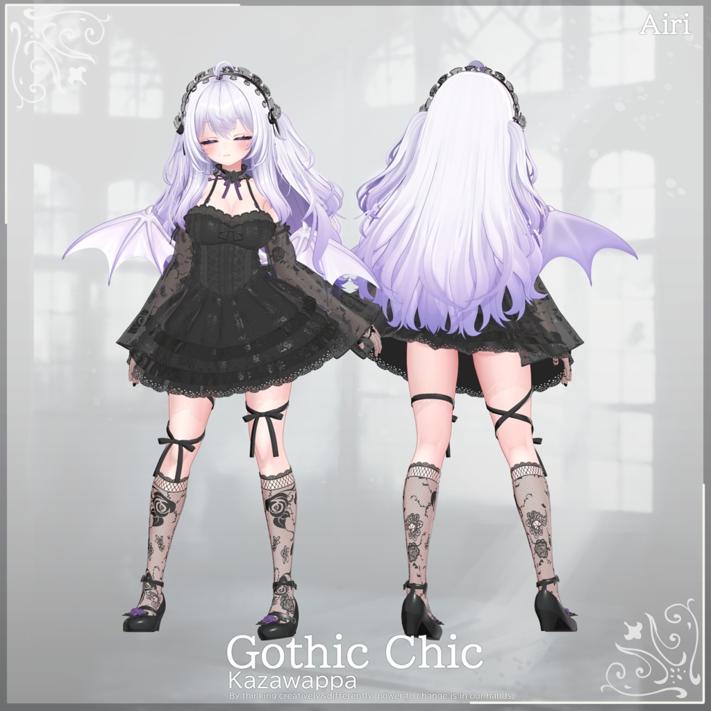 【8アバター対応】 Gothic Chic