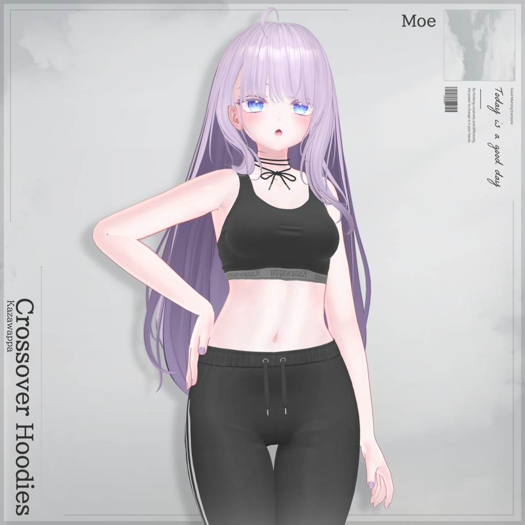 【10アバター対応】Crossover Hoodies