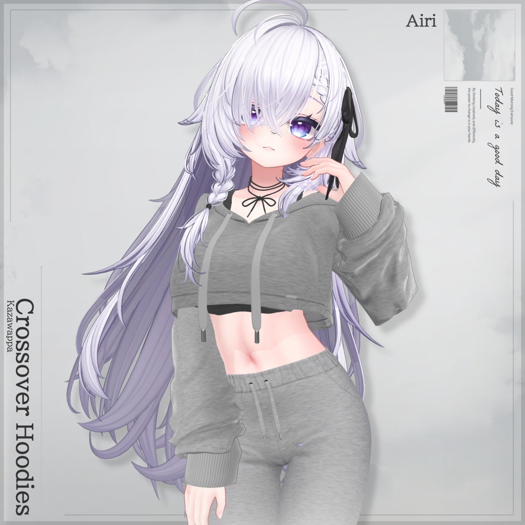 【10アバター対応】Crossover Hoodies