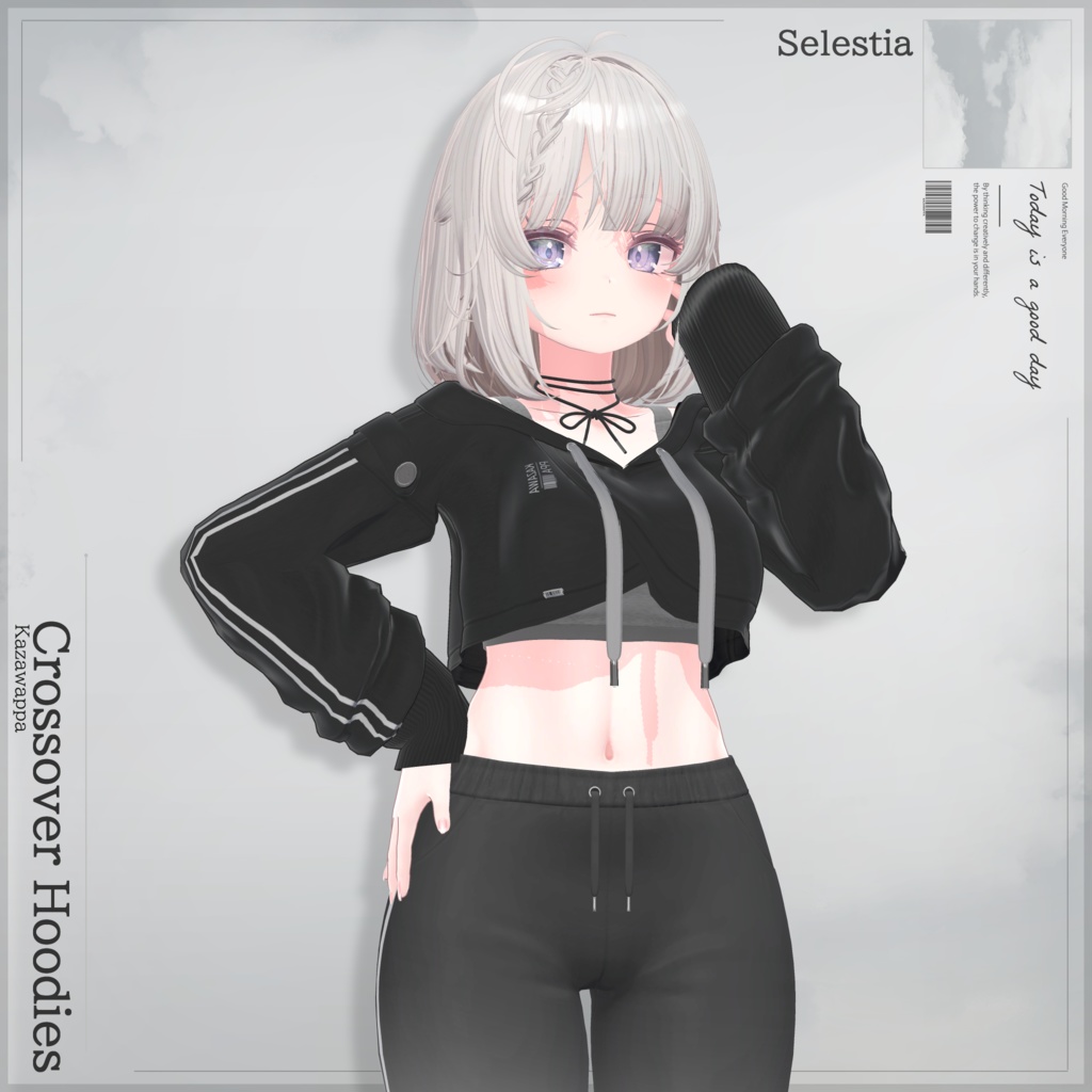 【10アバター対応】Crossover Hoodies
