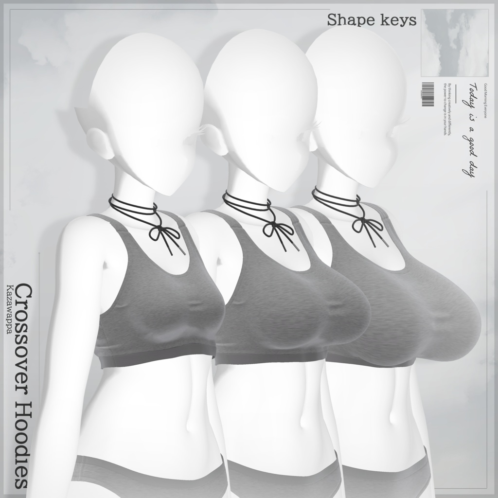 【10アバター対応】Crossover Hoodies