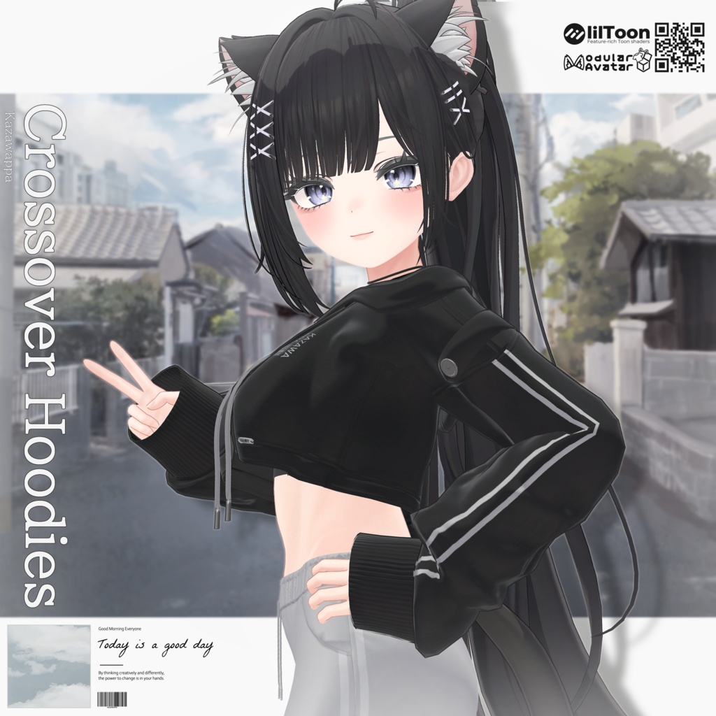 【10アバター対応】Crossover Hoodies