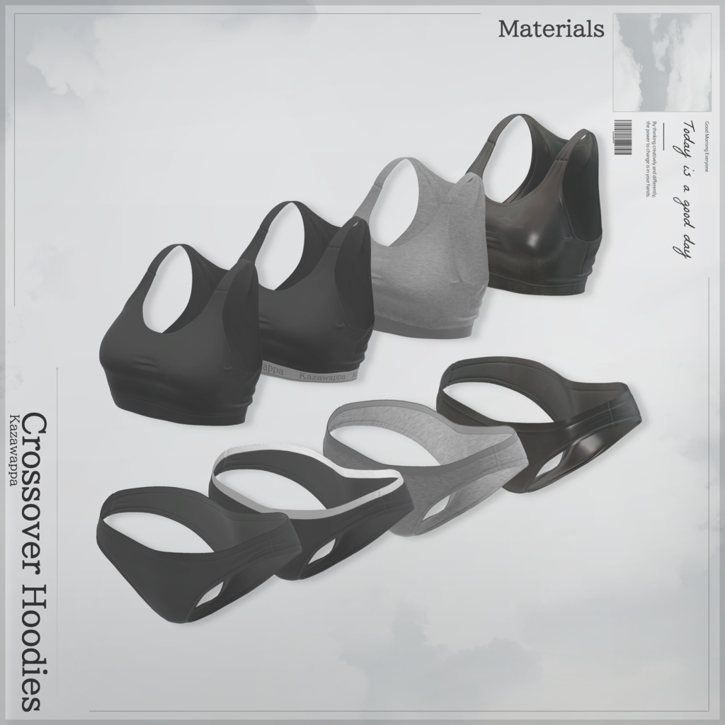 【10アバター対応】Crossover Hoodies