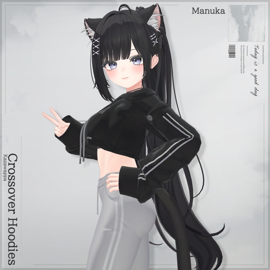 【10アバター対応】Crossover Hoodies