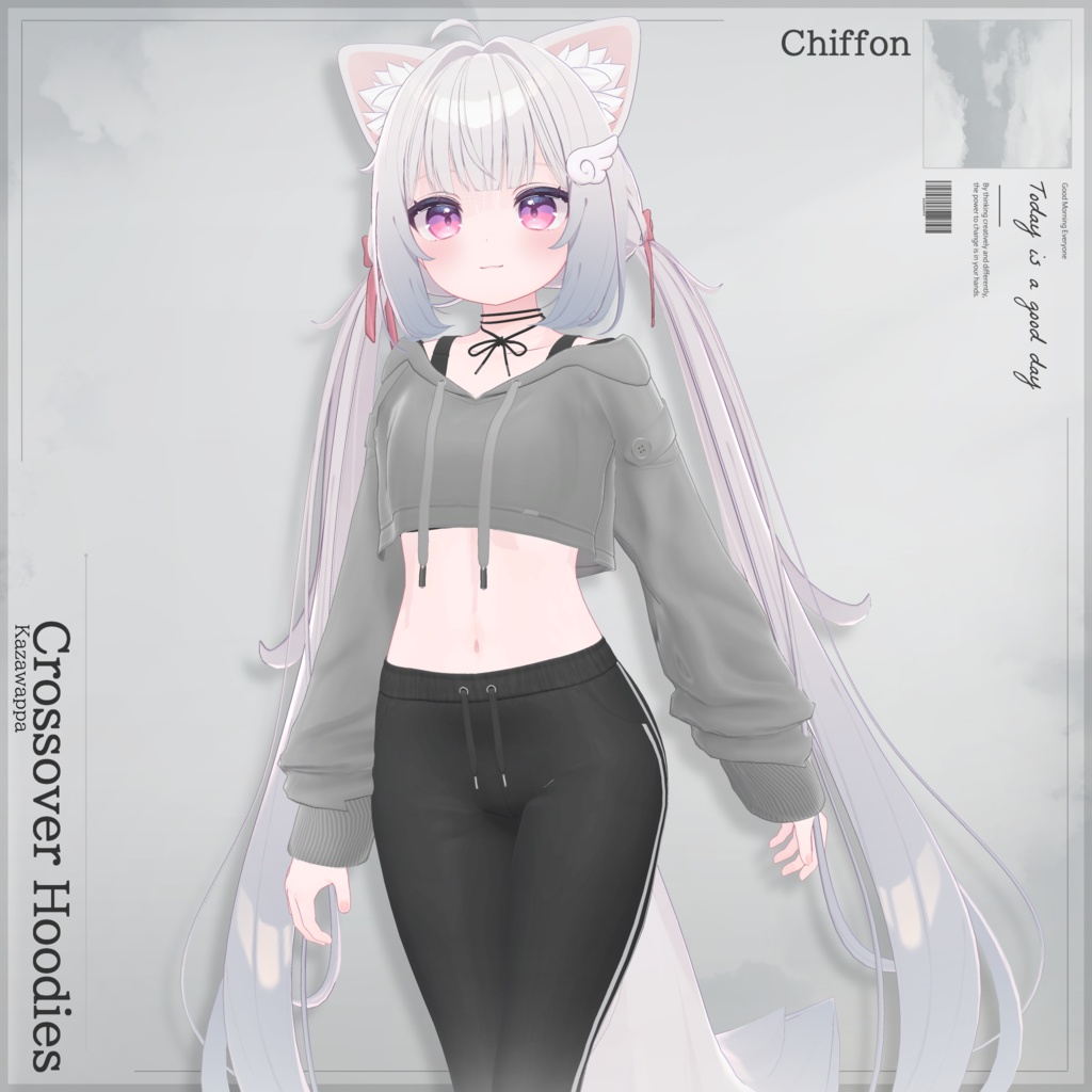 【10アバター対応】Crossover Hoodies