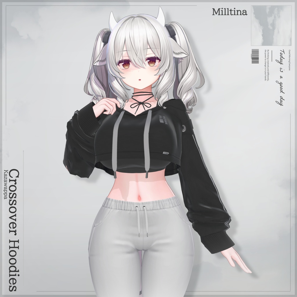 【10アバター対応】Crossover Hoodies